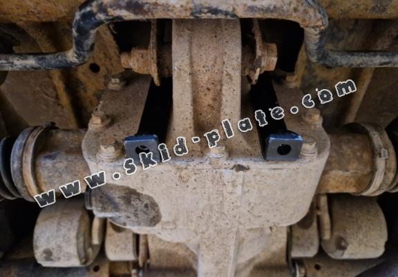 Steel differential skid plate for Fiat Panda 4x4