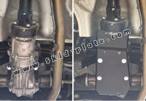 Steel diferential skid plate for Dacia Duster 4x4