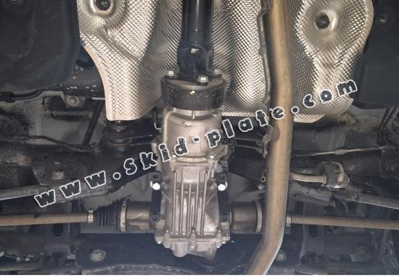 Aluminum diferential skid plate for Dacia Duster 4x4