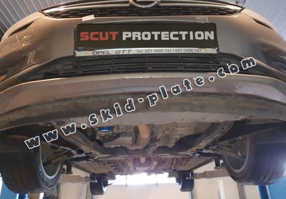 Steel skid plate for Opel Astra K