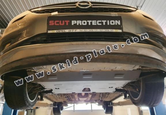 Steel skid plate for Opel Astra K