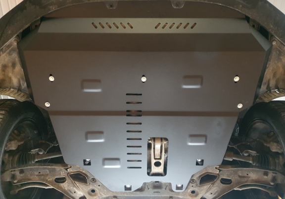 Steel skid plate for SsangYong Korando