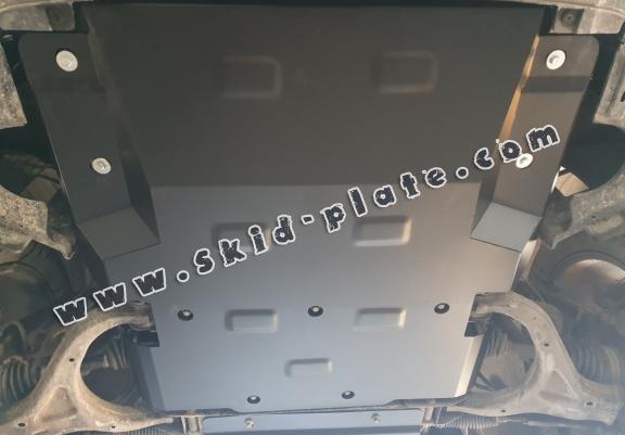 Steel skid plate for SsangYong Rexton