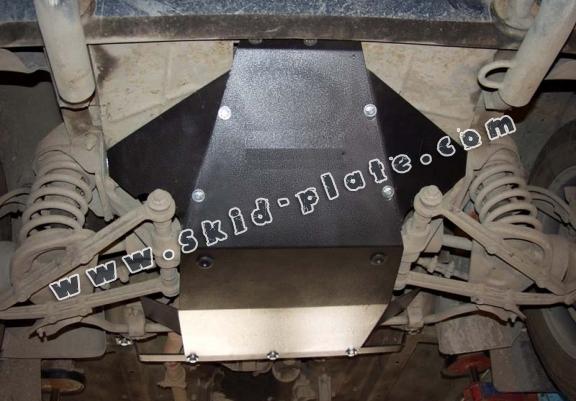 Steel skid plate for Lada Niva
