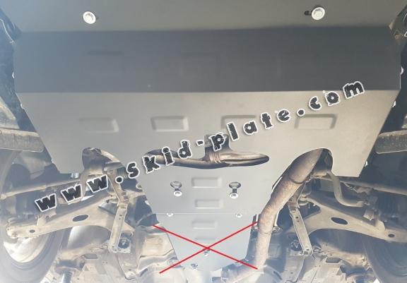 Steel skid plate for Subaru Forester 4