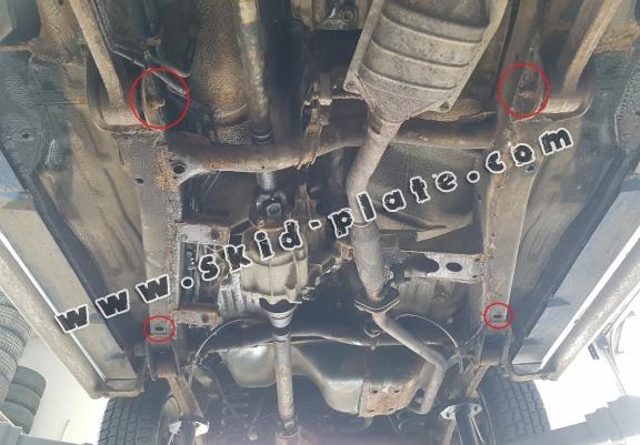 Steel transfer case skid plate for Suzuki Jimny