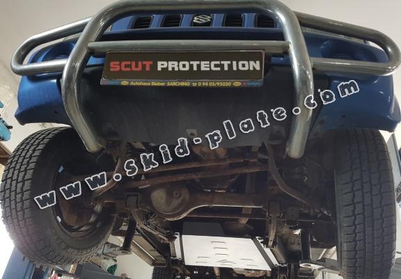 Steel transfer case skid plate for Suzuki Jimny