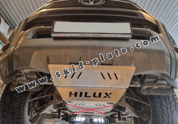 Aluminum radiator skid plate for Toyota Hilux Revo