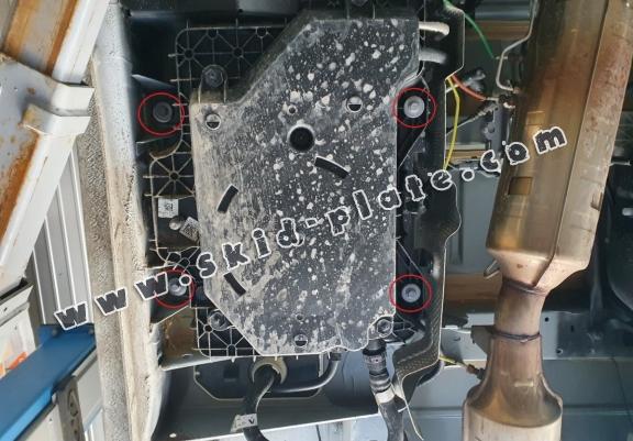 Steel AdBlu tank guard for  Renault Master 3 - Model 2