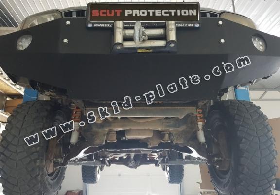 Steel skid plate for Toyota Land Cruiser J90 / J95