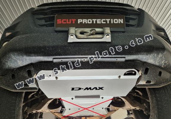 Steel radiator skid plate for Isuzu D-Max