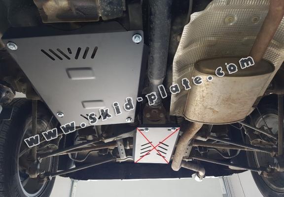 Steel fuel tank skid plate  for Dacia Duster