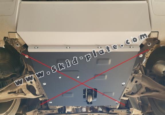 Steel front bumper plate for Dacia Duster
