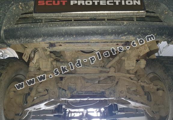 Steel skid plate for Toyota Hilux