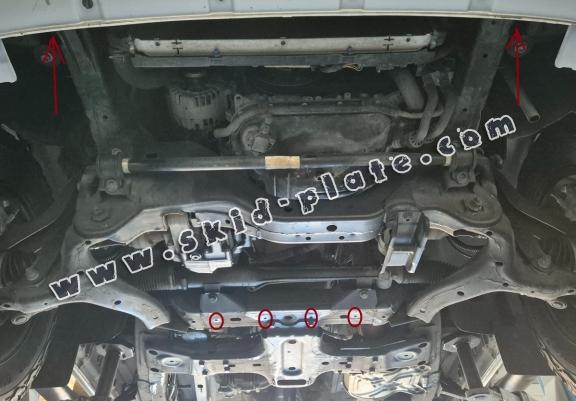 Steel skid plate for Volkswagen Amarok