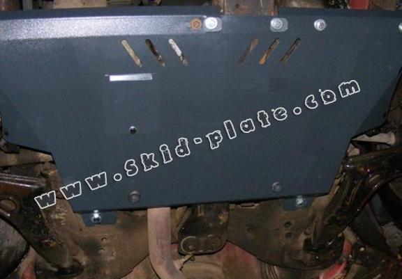 Steel skid plate for Volvo S40