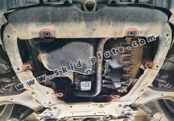 Steel skid plate for Land Rover Freelander 2