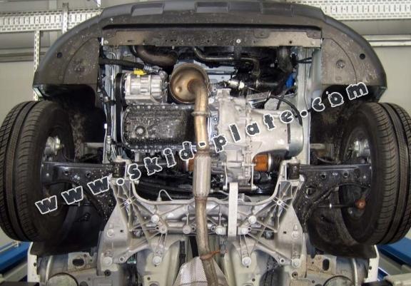 Steel skid plate for Citroen Nemo