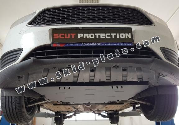 Steel skid plate for Ford Transit Connect