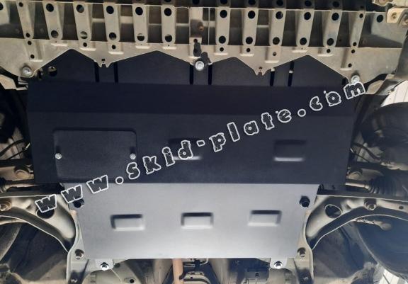 Steel skid plate for Peugeot 107
