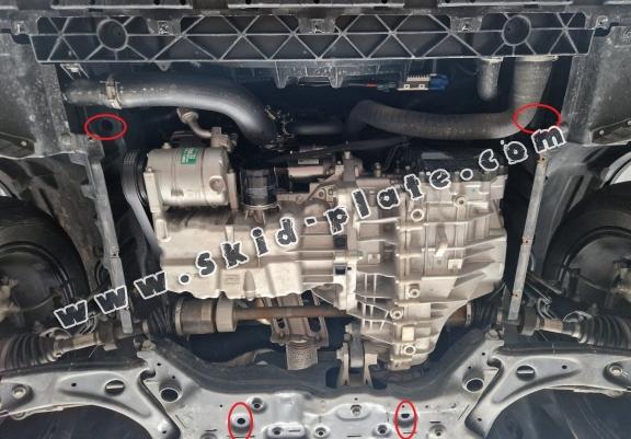 Steel skid plate for Baic Beijing X75