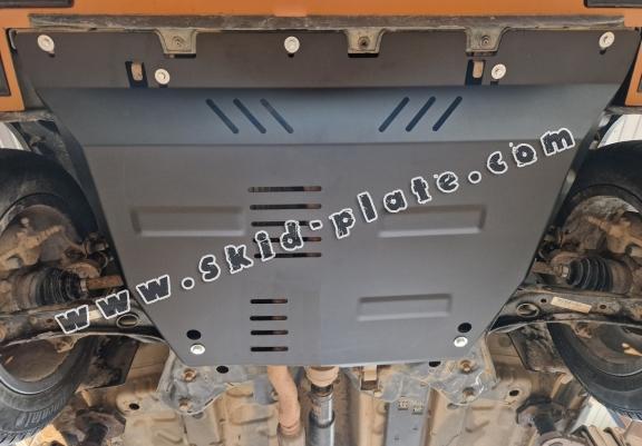 Steel skid plate for Fiat Panda 4x2