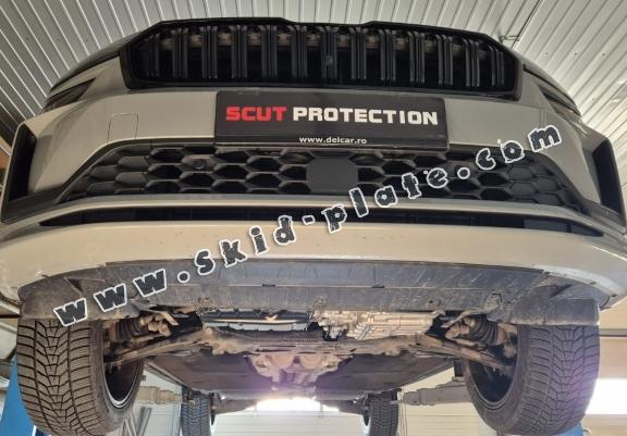 Aluminum skid plate for Audi Q3