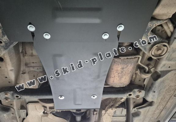 Steel gearbox skid plate for VW Touareg 7P