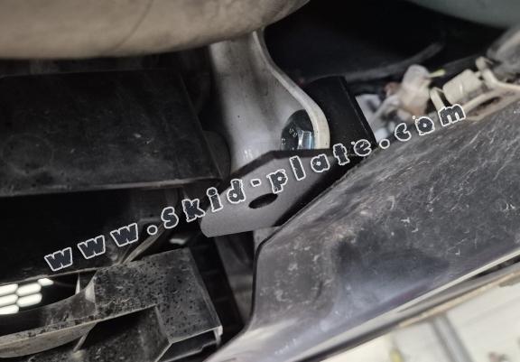 Steel skid plate for Peugeot 2008