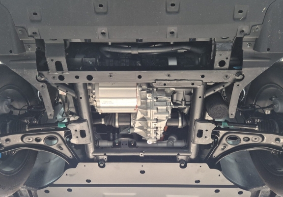 Steel skid plate for BYD Atto 2